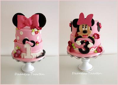For two little sisters birthday - Cake by Daantje