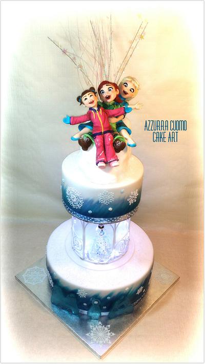 Frozen cake: do you wanna play???♡ - Cake by Azzurra Cuomo Cake Art