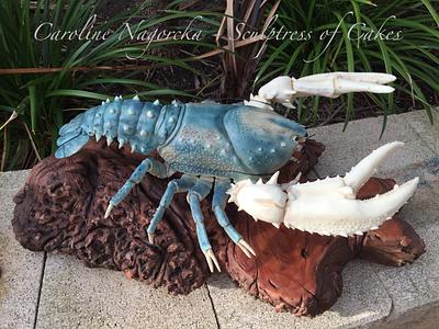 Freshwater crayfish cake - Cake by Caroline Nagorcka - Sculptress of Cakes