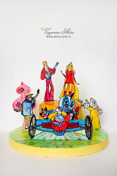  The Bremen Town Musicians - Cake by Alina Vaganova