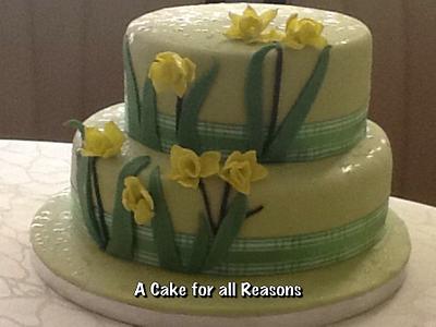 Showers in Springtime - Cake by Dawn Wells