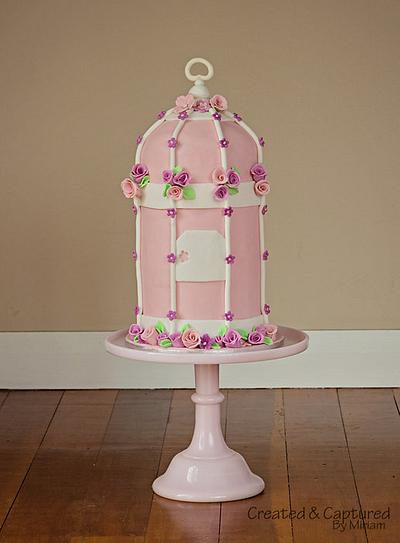 Mums Birdcage Birthday Cake - Cake by Miriam