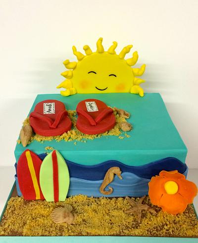 Small summer cake for brothers - Cake by Sweet Factory 