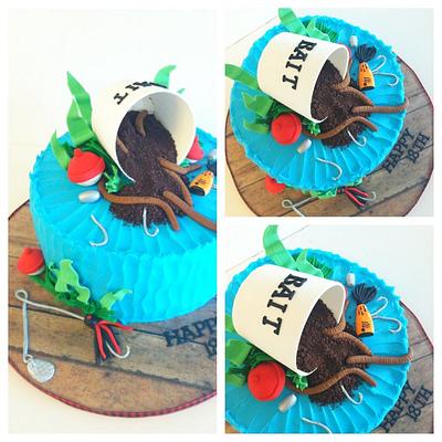 Fishing Cake - Cake by Jacque McLean - Major Cakes