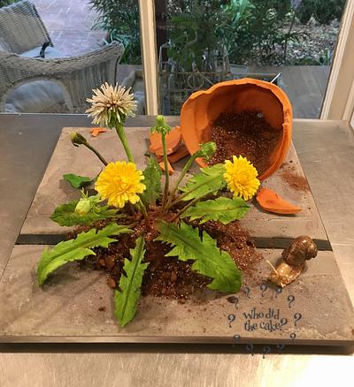 Dandelions - Cake by Who did the cake (Helen Wilkinson)