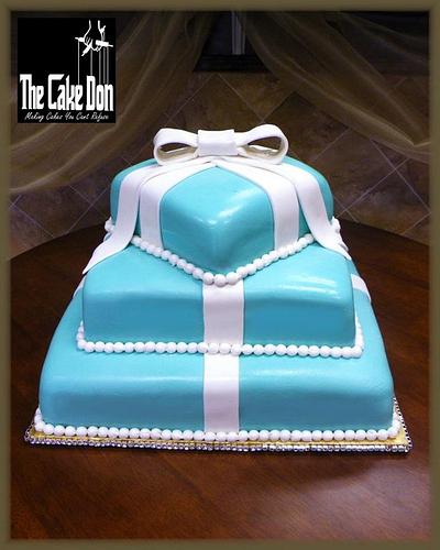 THE TIFFANY TIMES THREE SWEET 16 CAKE - Cake by TheCakeDon