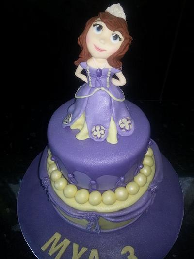princess sofia - Cake by Tracy's Treats