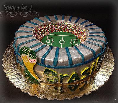Fifa World Cup Cake - Cake by Gina Assini
