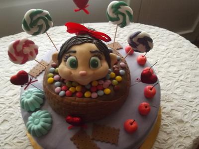 Vanellope - Cake by Lillascakes