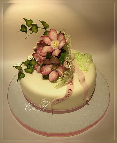 Cake with flowers - Cake by Svetlana
