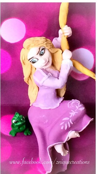 Tangled Repunzel - Cake by Znique Creations