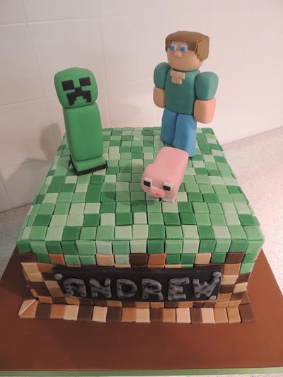 Minecraft Cake - Cake by Signature Cakes By Angela