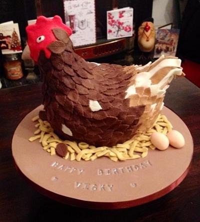 Chicken cake - Cake by Hayleycakes1