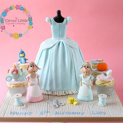 Cinderella Dress Cake - Cake by Amanda’s Little Cake Boutique