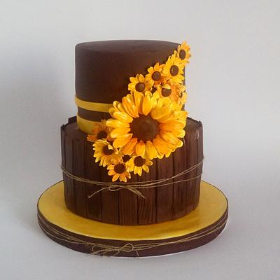 Sunflower cake - Cake by Mariana Frascella