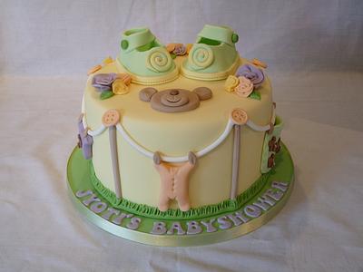 BABY SHOWER CAKE - Cake by Grace's Party Cakes