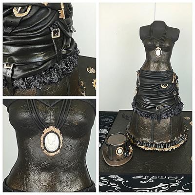 dress cake Birmigham international 2016 Bronze - Cake by Cindy Sauvage 