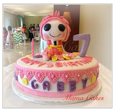 Lalaloopsy Jewel Sparkles Theme - Cake by Mama Cakes ph