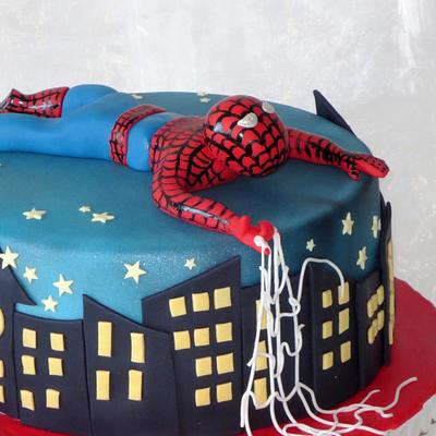 Spiderman - Cake by Eva Kralova