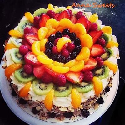 Fruits cake  - Cake by Anna 