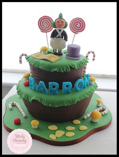 Charlie and the chocolate factory cake - Cake by  Utterly Charming Cakes