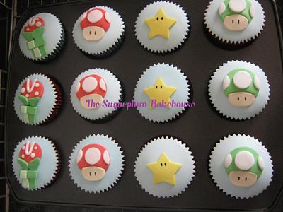 Super Mario Cupcakes - Cake by Sam Harrison