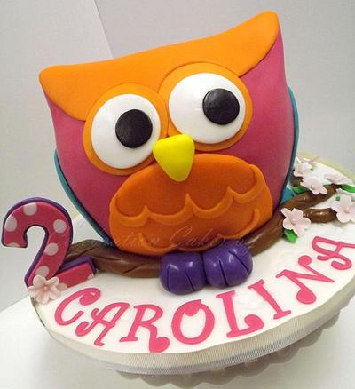 It's Another Owl Cake!! - Cake by Maria
