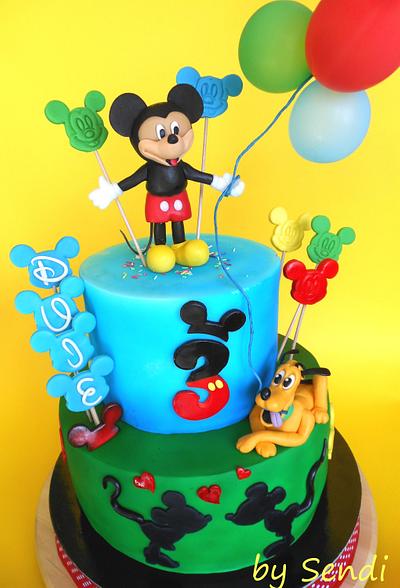 Mickey cake - Cake by Sendi