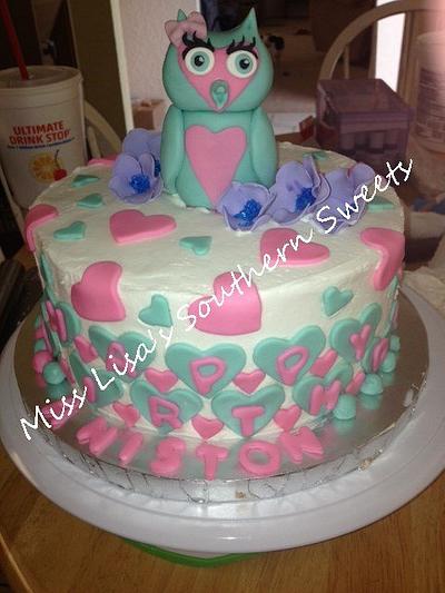Aniston's Birthday cake - Cake by Lisa Weathers