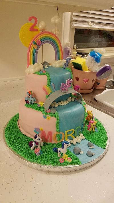 Mo's My Little Pony cake - Cake by Tracy's Whisk-y Business