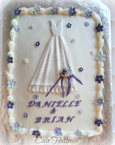 Danielle's Bridal Shower - Cake by Donna Tokazowski- Cake Hatteras, Martinsburg WV