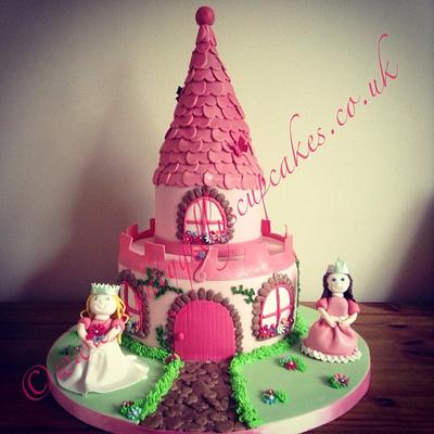 Princess Castle Cake - Cake by Gill Earle