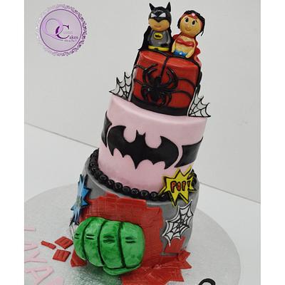 superhero - Cake by May 
