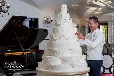 Total White - Cake by Le torte di Renato 