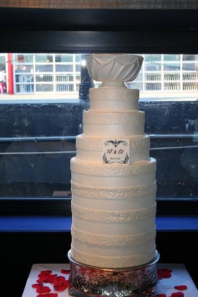 Stanley Cup Wedding Cake - Cake by Joanne Prainito