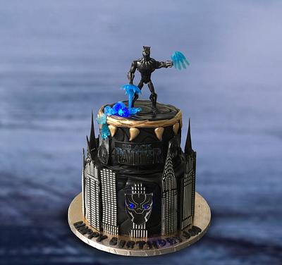 Black Panther - Cake by MsTreatz