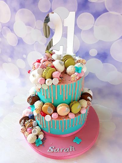 Sweet overload drip cake - Cake by Jenny Dowd
