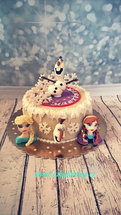 Anna and Elza cake - Cake by trbuch