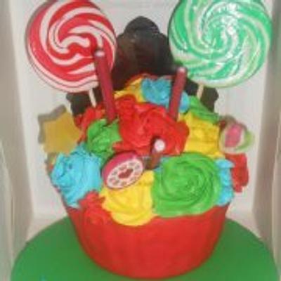 multi-coloured gcc - Cake by samantha babb