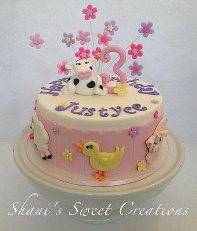 Farm Animal Birthday cake - Cake by Shani's Sweet Creations