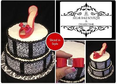 Shoe Cake - Cake by Sugar Bake Boutique