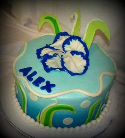Beach Inspired Birthday Cake - Cake by Angel Rushing