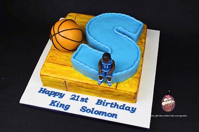 Basketball Cake - Cake by Maria's