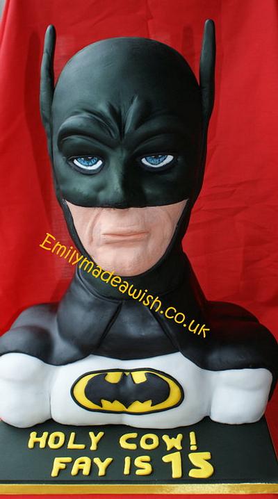 BATMAN! - Cake by Emilyrose