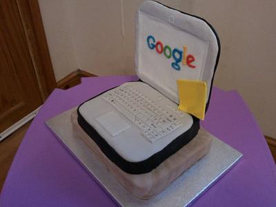 Laptop cake - Cake by VivaVCakes