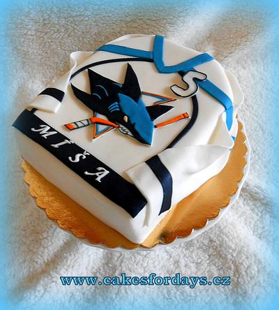 San Jose Sharks - Cake by trbuch