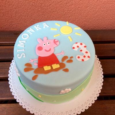 Peppa pig - Cake by Dasa
