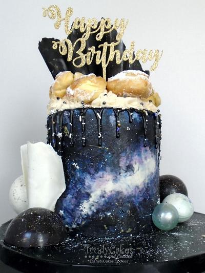 Galaxy Cake - Cake by TrudyCakes