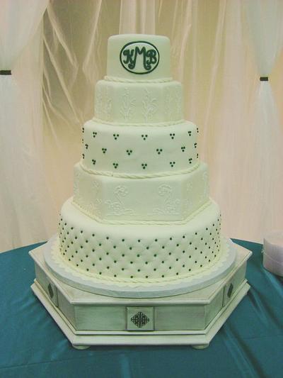 Son's Wedding - Cake by Theresa