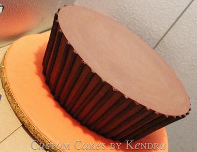 Giant Reece's Groom's Cake - Cake by Kendra